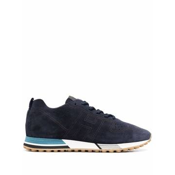 H383 suede low-top sneakers