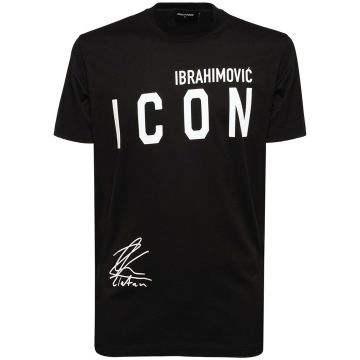 “IBRAHIMOVIC ICON”印花平纹针织T恤