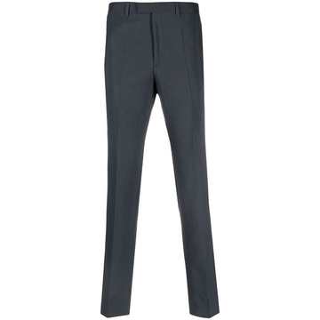 tailored slim-fit trousers