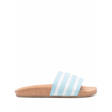 Adilette striped slides