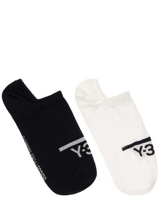 “Y-3 2PP INVISIBLE”混棉袜子展示图