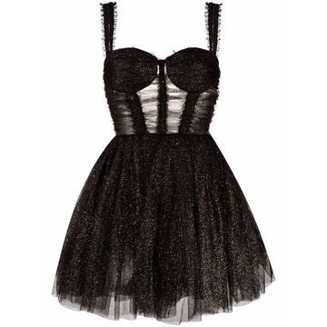 sweetheart-neck tulle dress