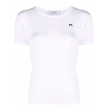 logo-print organic cotton T-shirt