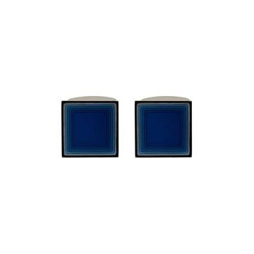 enamelled cufflinks