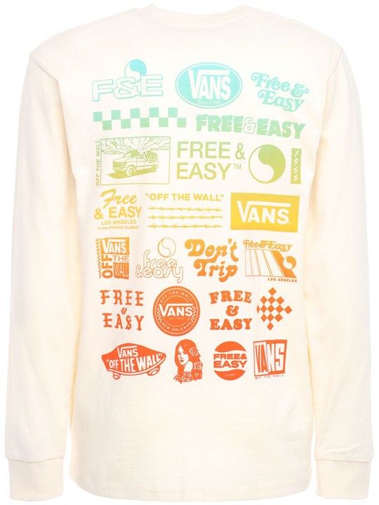 “VANS X FREE & EASY“长袖T恤展示图