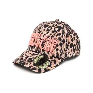 leopard-print baseball cap