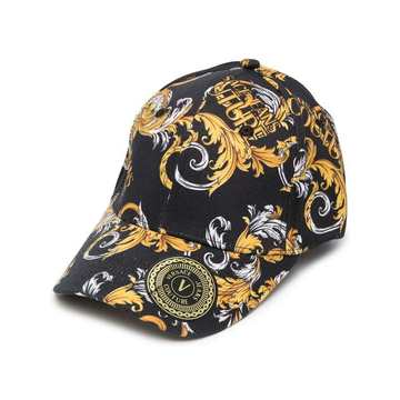 baroque-print baseball cap