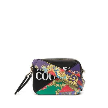 baroque print crossbody bag