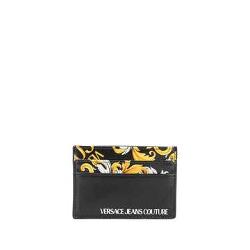 logo print cardholder