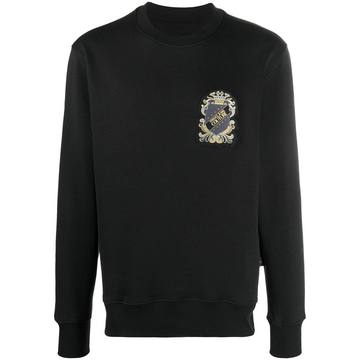 logo-patch sweatshirt