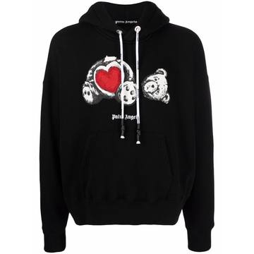 Bear In Love logo hoodie