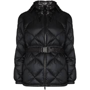 Sargas diamond-quilting puffer jacket