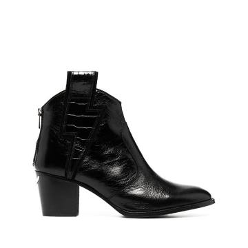 Molly Flash leather ankle boots