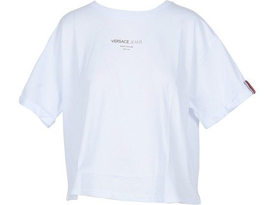 White Cotton Oversized Women's T-Shirt展示图