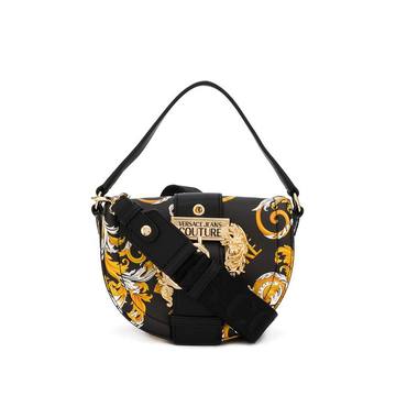 baroque print shoulder bag