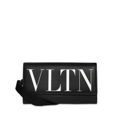 “VLTN”皮革钱包