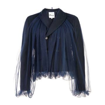 tulle overlay jacket