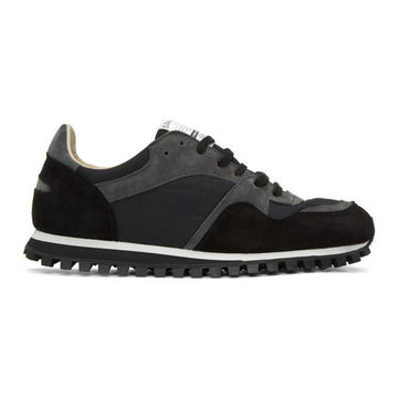 Black & Grey Marathon Trail Sneakers