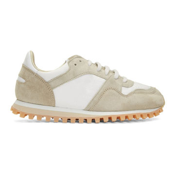 Beige Marathon Trail Sneakers