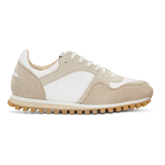 Beige Marathon Trail Sneakers展示图