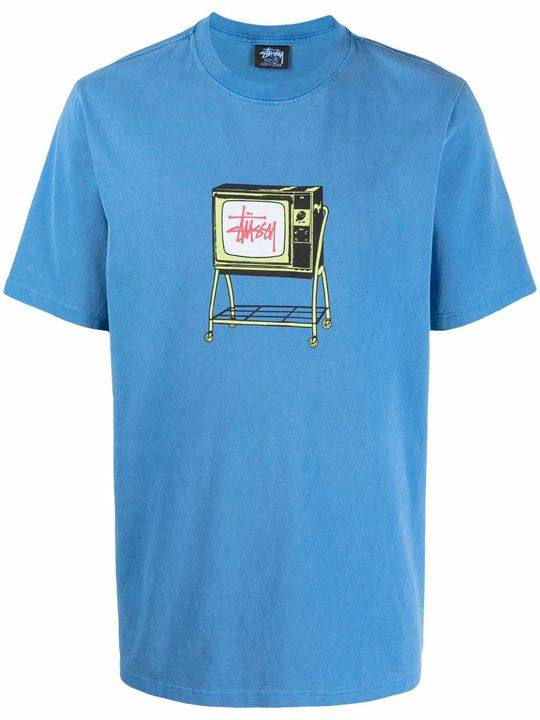 Rolling TV graphic-print T-shirt展示图