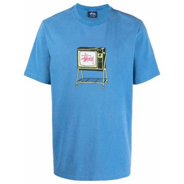 Rolling TV graphic-print T-shirt