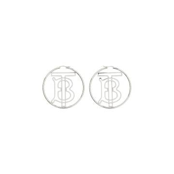 经典logo标志圈形耳环