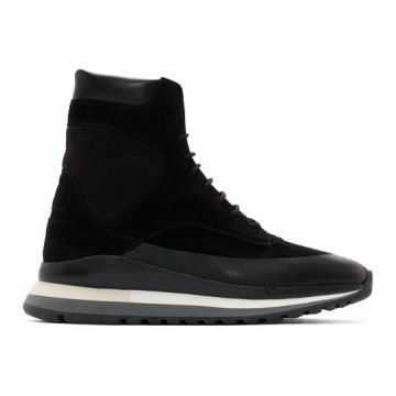 黑色 Trail Blazer 靴型运动鞋