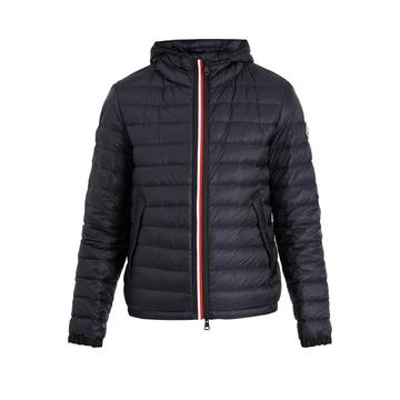 Morvan quilted-down hooded jacket