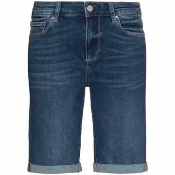 Jax knee-length denim shorts