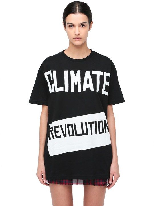 “CLIMATE REVOLUTION NEW CLASSIC”纯棉T恤展示图