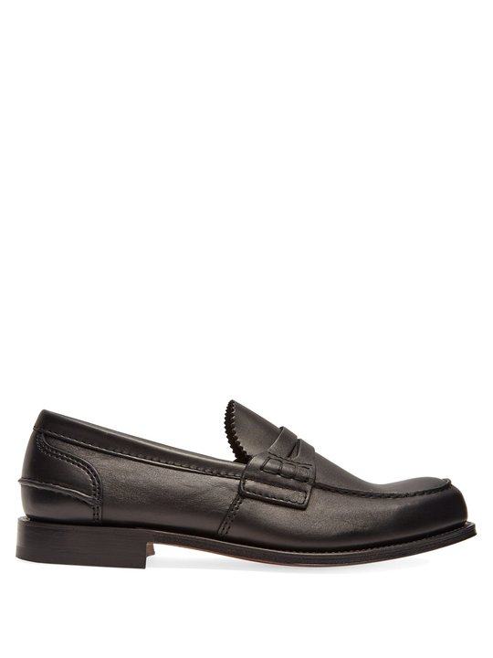 Pembrey leather loafers展示图