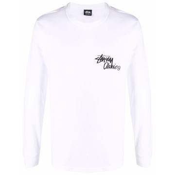 A Go-Go print long-sleeve T-shirt