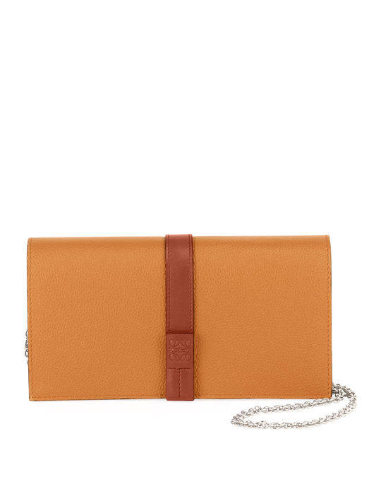 Calfskin Leather Wallet On A Chain展示图