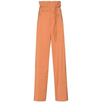 high-waisted trousers