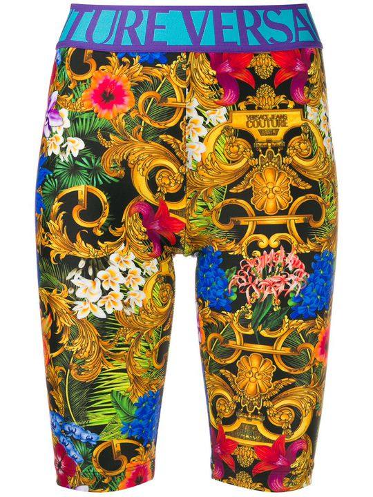 jungle print shorts展示图