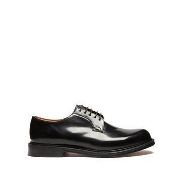 Shannon leather derby shoes