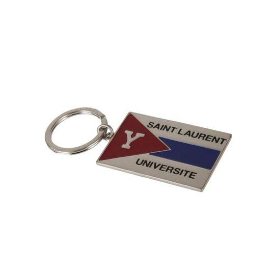 Saint Laurent Universite Embossed Keyring展示图