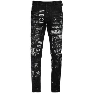“ICON”COOL GUY版型棉质牛仔裤