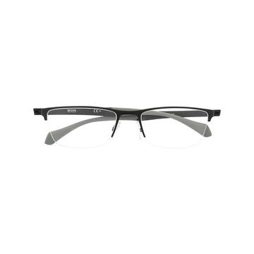 rectangle-frame glasses