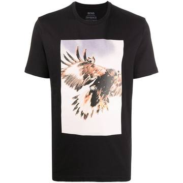 eagle print T-shirt