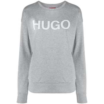 logo print jumper