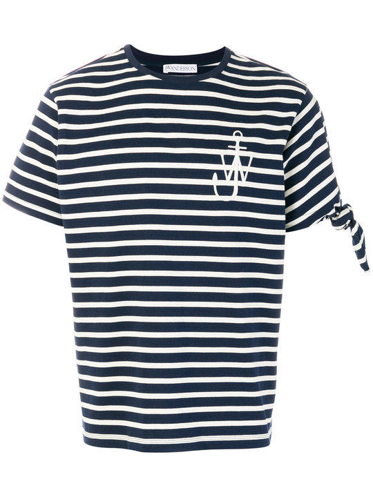 Breton Stripe Knot T恤展示图