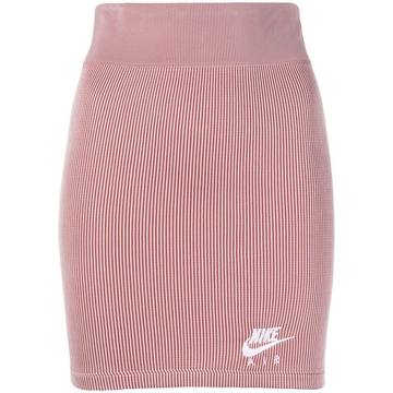 ribbed-knit tank skirt