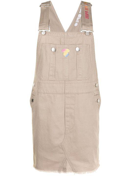 denim pinafore dress展示图