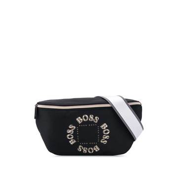 logo print belt bag