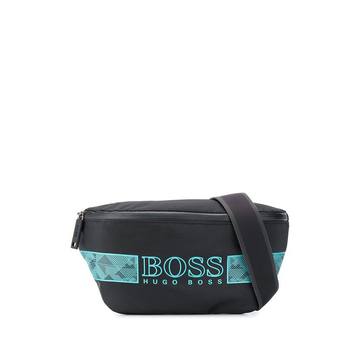 logo print belt bag