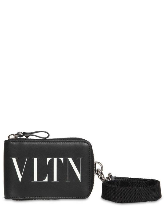 “VLTN”皮革钱包展示图