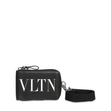 “VLTN”皮革钱包