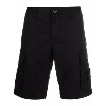 logo-patch cargo shorts